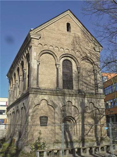 An der St. Michaelskapelle Andernach nagt der Zahn der Zeit. privat