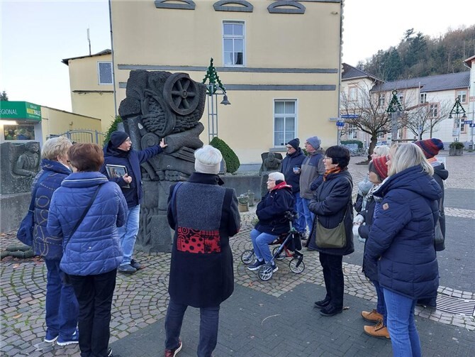 An diesem Nachmittag gab es viel Wissenswertes über die Stadt.  Foto:Eva Sobotka