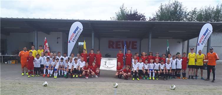 An drei Tagen drehte sich für die Kinder im Aulenbergstadion alles um Fußball. privat
