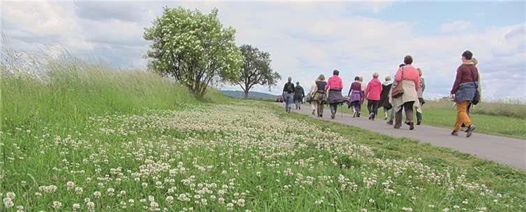 An einem Nachmittag ist meditatives Wandern vorgesehen.privat