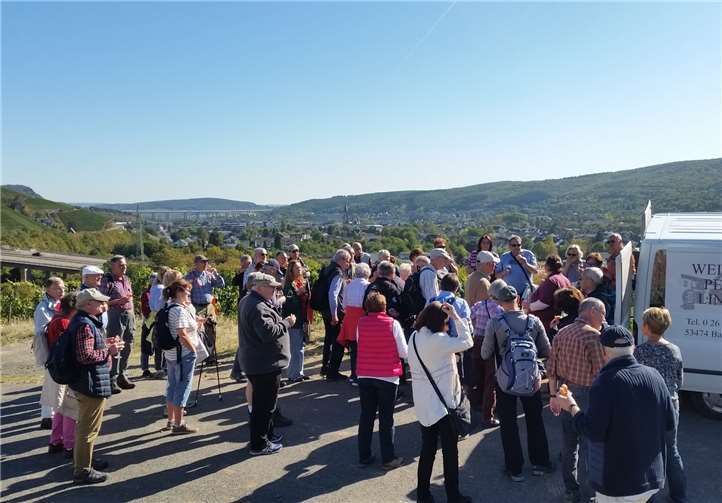 An fünf Stationen wurden die Teilnehmerinnen und Teilnehmer bestens kulinarisch versorgt.OffzGem Ahrtal