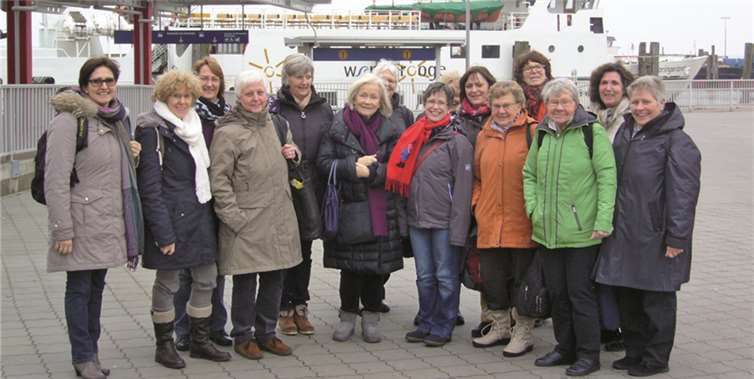 An jedem Tag stand bei den Damen aus Neuwied eine besondere Sinneswahrnehmung im Vordergrund.privat