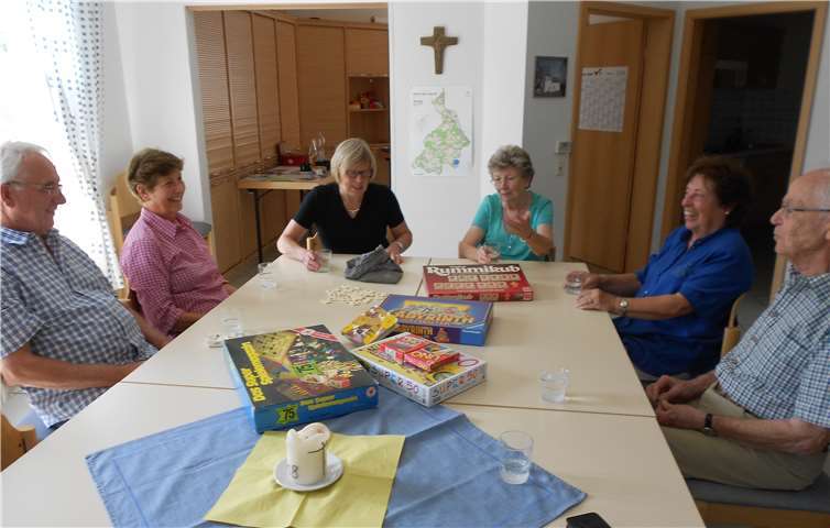 An jedem dritten Donnerstag des Monats findet der Spieletreff statt.privat