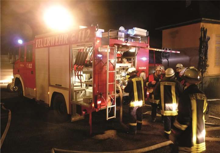 An verschiedenen Orten waren die Wehren im Einsatz.