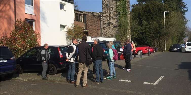 An verschiedenen Stationen erhielten die Wanderer Impulse. Foto: privat