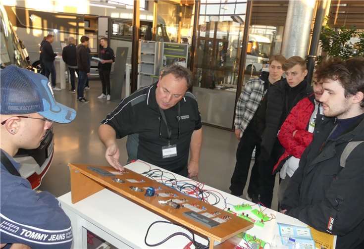 An verschiedenen praxisorientierten Präsentationsständen konnte man sich ein Bild über die Möglichkeiten machen.