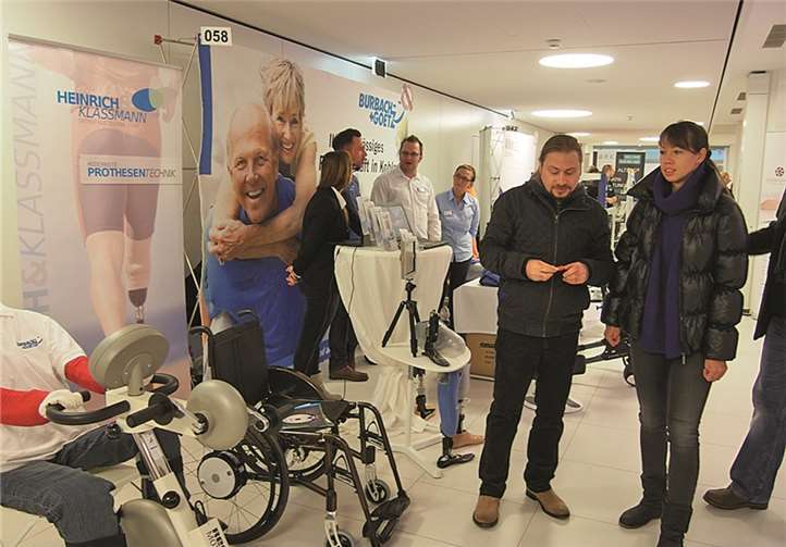 An zahlreichen Ständen konnten verschiedene Geräte getestet werden.