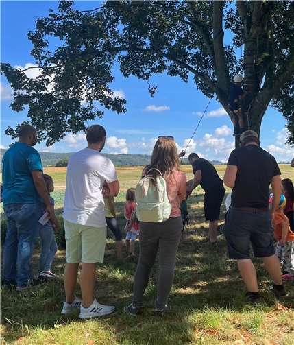 An zahlreichen Stationen konnten die Kinder ihr Geschick beweisen.