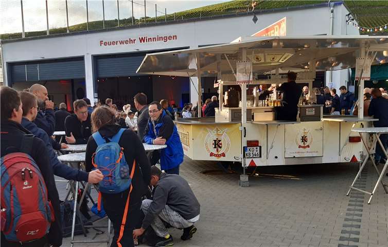 An zwei Tagen feierte die FFW Winningen mit ihren Gästen die traditionelle „Löschparty“.Foto: privat