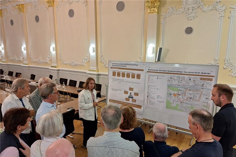 Analyse aus Fußgängersicht: Bürgerinnen und Bürger, Akteure aus Verwaltung und Politik bewerten die Situation im Stadtgebiet von Bad Neuenahr-Ahrweiler.