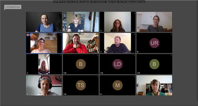 Anbieter aus dem Kreis Ahrweiler haben sich bei der Online-Ideenwerkstatt der Grünen mit MdL Daniel Köbler ausgetauscht. Dabei entstanden praxisnahe Ideen, wie unter den aktuellen Randbedingungen Informationen besser weitergetragen und Angebote vernetzt werden können.Quelle: Bündnis 90/Die Grünen Kreisverband Ahrweiler