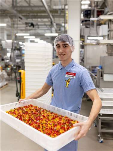 Bei HARIBO stimmt der Teamgeist Andi Ljubijankic.