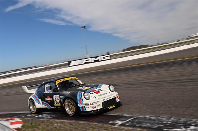 André Kunkel im Martini Porsche Carrera RSR auf dem Weg zu einem hervorragenden Gesamtsieg.