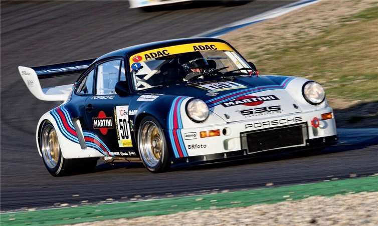André Kunkel mit seinem Porsche 911 Carrera RSR im sonnigen Qualifying.  Foto: Privatarchiv Kunkel