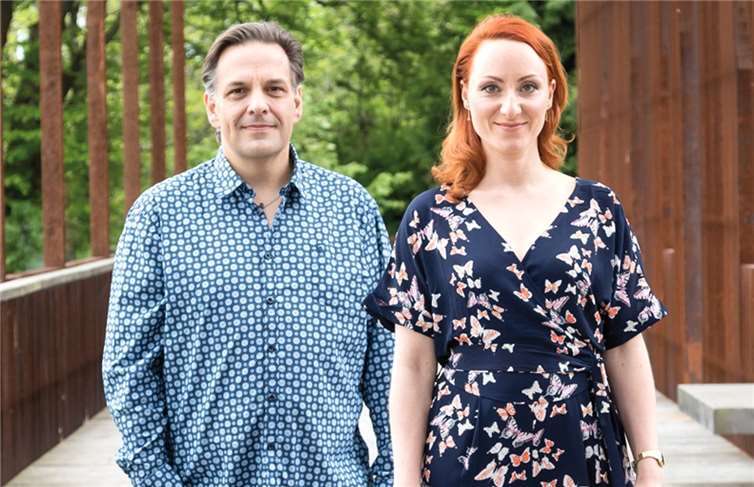 Andre Nendza und Inga Lühning. Privat