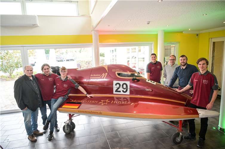 Andre Zeipeld wurde überraschend Deutscher Meister in der Formel 5. Quelle: Powerboat Racingteam Moselstern