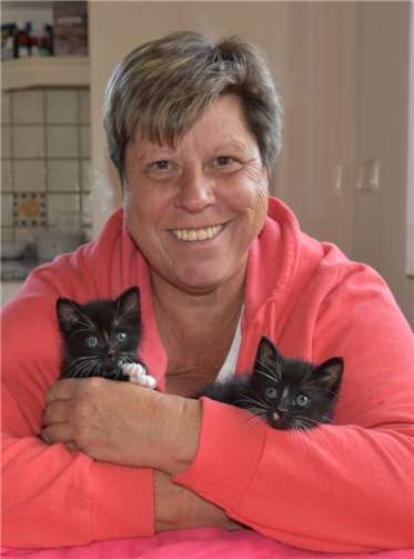 Andrea Brezina, 1. Vorsitzende der Katzenschutzfreunde Rhein-Ahr-Eifel e.V. Foto: privat