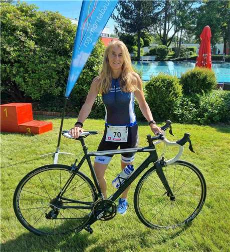 Andrea Dahm auf dem Weg zum Erfolg.  Foto: A. Dahm