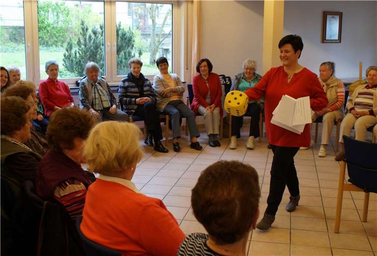 Andrea Dötsch leitet mit großem Engagement die Bewegungsgruppe Mülheim-Kärlich. Privat