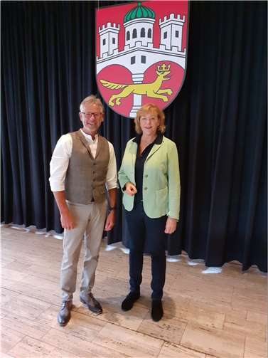 Andrea Georgi und Jürgen Walbröl. Foto: privat