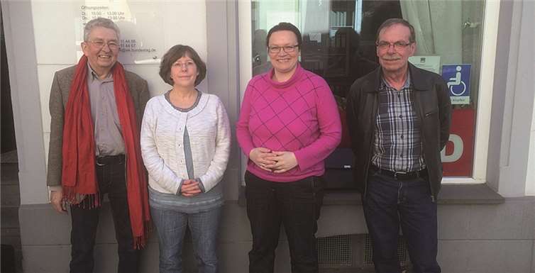 Andrea Nahles (2.v.r.) kam zur anregenden Gesprächsrunde mit der IG Niere zusammen. privat