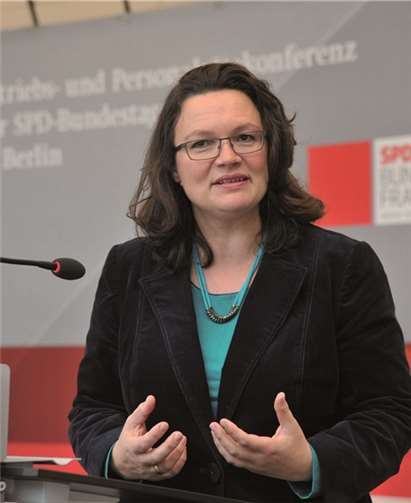 Andrea Nahles, MdB. privat