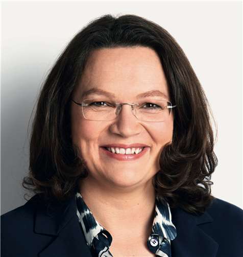 Andrea Nahles, Mitglied des Deutschen Bundestages und Fraktionsvorsitzende der SPD-Bundestagsfraktion. Foto: privat