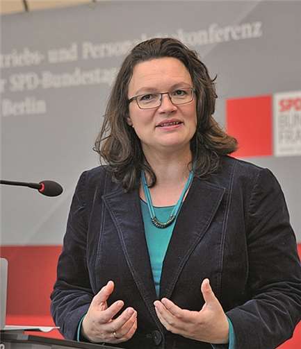 Andrea Nahles. SPD