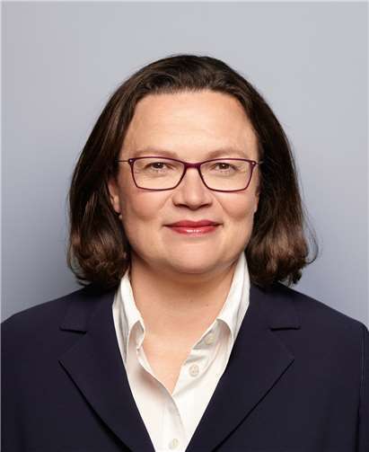 Andrea Nahles kommt auch zum Sommerfest der SPD im Breisiger Land.Susie Knoll