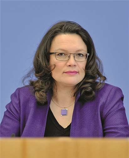 Andrea Nahles. privat