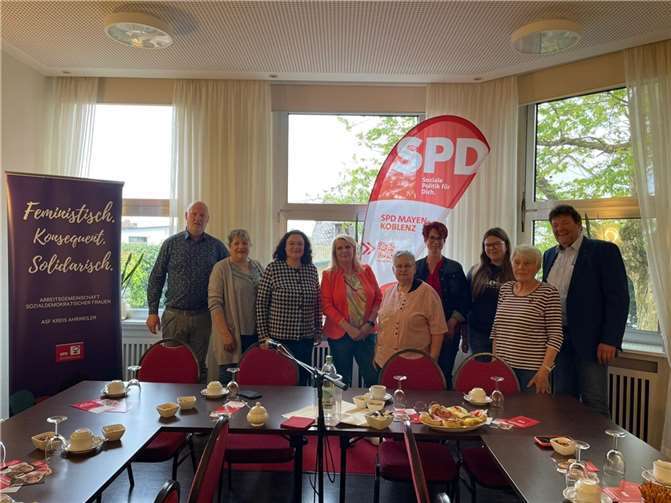 Andrea Nahles war zu Gast in Mendig. Foto: privat