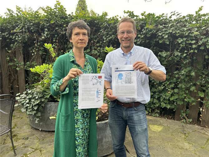 Andrea Stenz und Jörg Schäfer.  Foto: Peter Berg