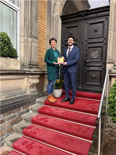 Andrea Stenz und Saban Kismetli.  Foto: privat