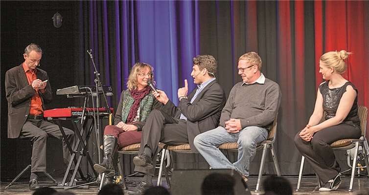 Andrea aus Wachtberg und Urban aus Linz hatten die Lacher auf ihrer Seite. JOST