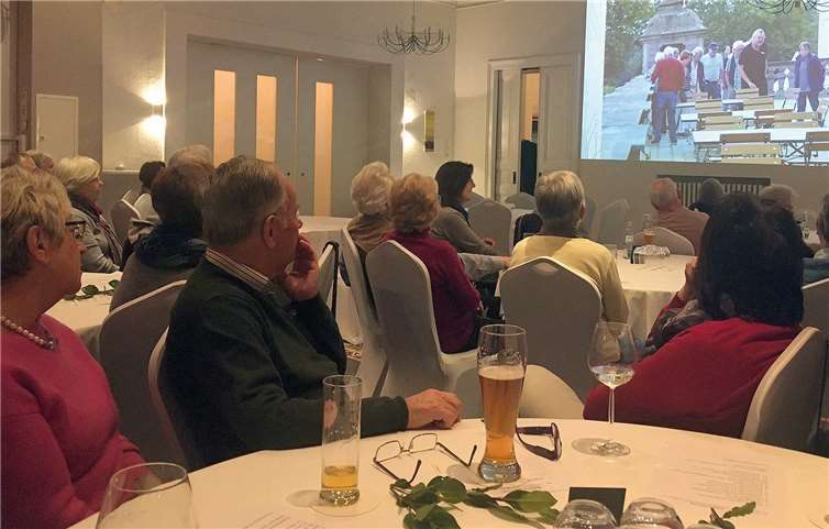 Andrea und Jupp Profitlich zeigten ihre Dias und Videos von der BuGa 2019.Foto: privat