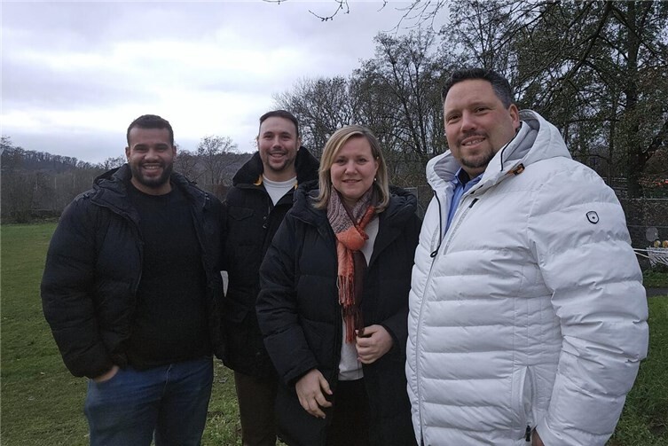 Andreas Birtel besuchte den Koblenzer Stadtteil Horchheim. Begleitet wurde er vom CDU-Ortsvorsitzenden Demian Becher, dessen Stellvertreter Sami Said sowie der CDU-Stadträtin Daniela Nowak. Foto: Marcel Willig/CDU KO-Horchheim