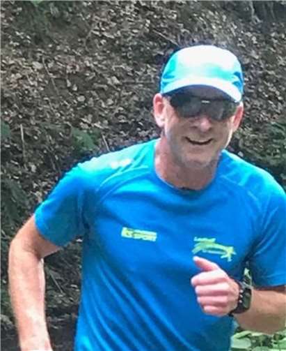 Andreas Bomm vom Lauftreff SV Weitersburg quälte sich über 260 Höhenmeter.Foto: privat