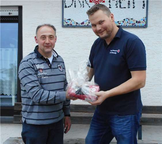 Andreas Geilen wurde beim letzten Termin als 70. Tagesspender ausgezeichnet. Foto: Lothar Spitzley