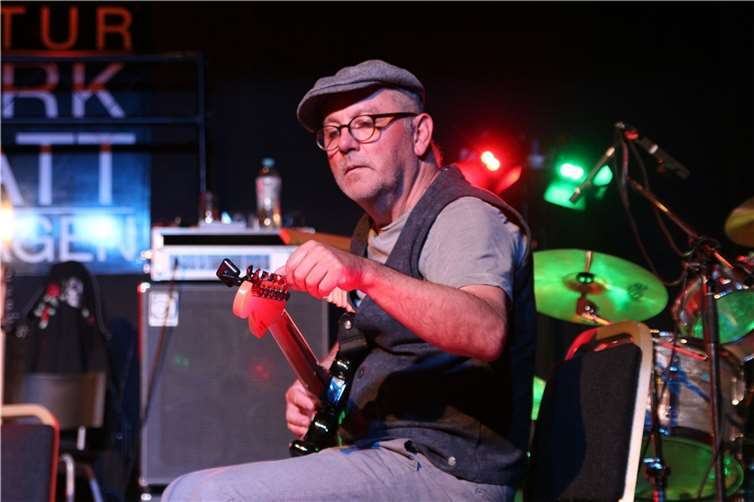 Andreas Hauffe in der Kulturwerkstatt.  Foto: privat