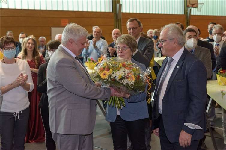 Andreas Perscheid wurde feierlich verabschiedet.  Quelle: OG Dieblich