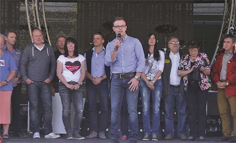 Andreas Schwerter hatte mit seinem Team von "Aktiv für Sinzig" ein abwechslungsreiches Programm für das Jubiläumsjahr auf die Beine gestellt. RÜ