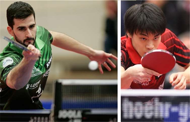 Andrej Gacina und Masaki Yoshida, für sie wird es am kommenden Sonntag das letzte Heimspiel im Trikot der Westerwälder sein.Wolfgang Heil
