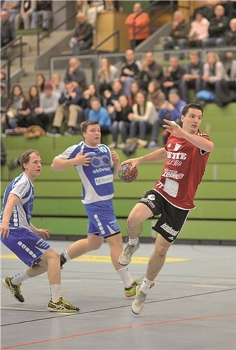 Andy Reick stemmte sich in Halbzeit 2 gegen die drohende Niederlage. Bernd Hunder