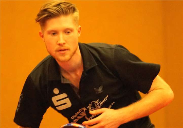 Andy Weingart siegte mit der Reserve in Müllenbach.Foto: M. Schreiber