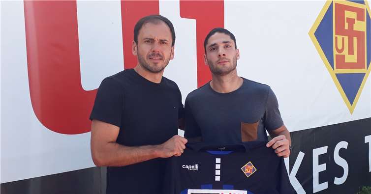 Anel Dzaka und Panagiotis Iatrou, der die TuS Koblenz offensiv verstärkt. Foto: privat