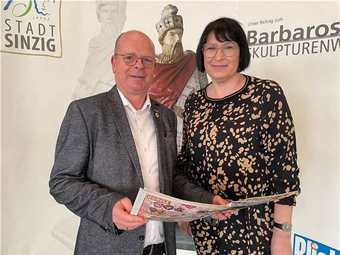 Anette Moesta zu Gast bei Hermann Krupp.  Foto: ROB