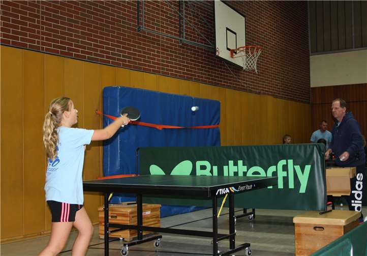 Anfänger können beim Lehrgang einen ersten Eindruck in den Sport erhalten.Privat