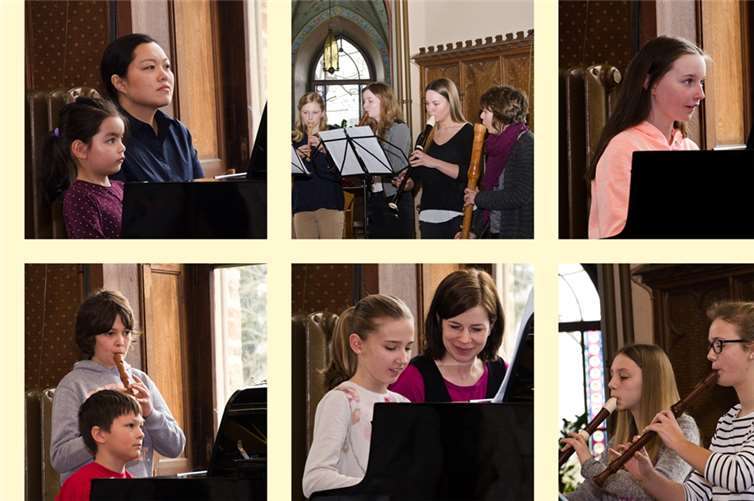 Anfängerstücke wechselten mit teilweise virtuosen Konzertstücken ab. privat