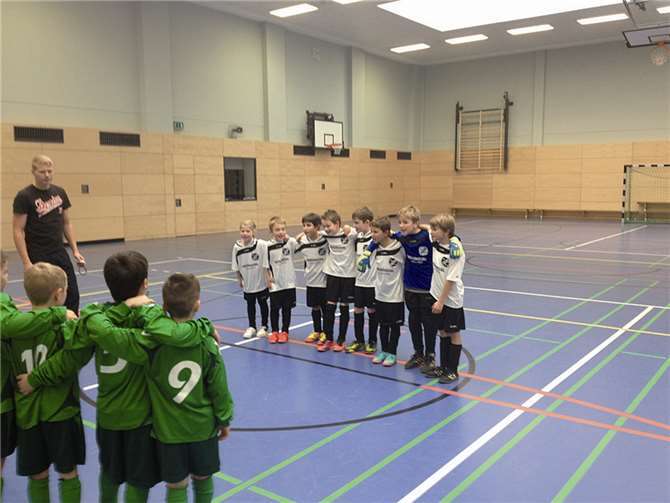 Anfangs noch sehr nervös bekam die JSG den Gegner immer besser in den Griff.Privat