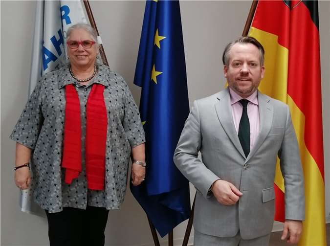 Angela Keul-Göbel und Stephan Wefelscheid.Foto: privat